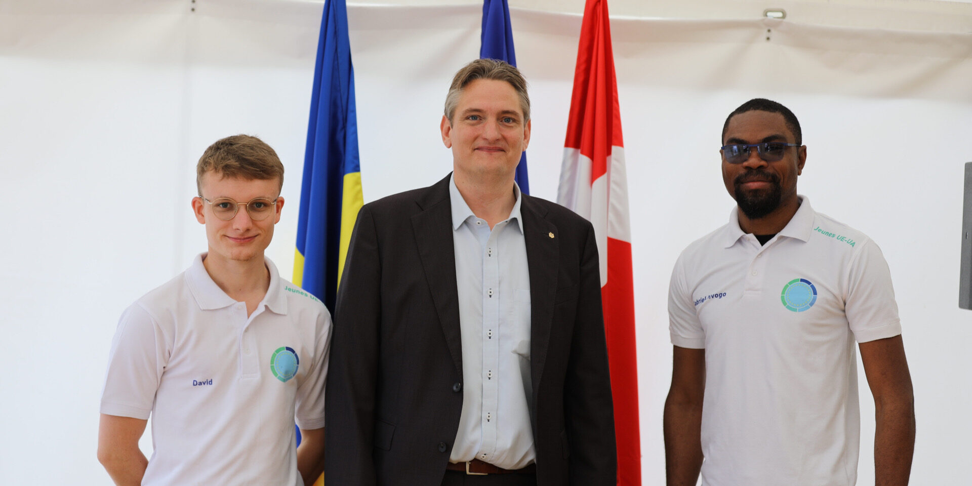 Le consul Mortensen - Gabriel MVOGO et David Antoni