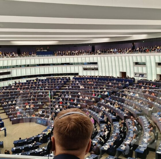 débat sur l'état de l'Union européenne. L'ors du discours solennel de la Présidente de la European Commission, Madame Ursula von der Leyen - Gabriel SAINT